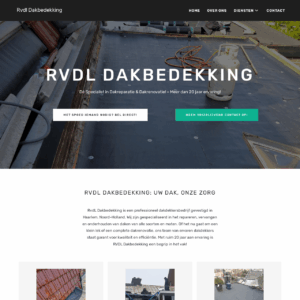 Lees meer over het artikel Van Dak tot Web: RVDL Dakbedekking staat online!