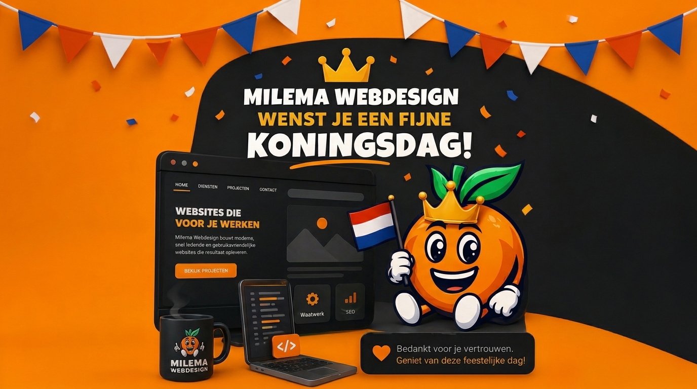 Lees meer over het artikel 👑 Koningsdag Actie: 25% “Rommelmarkt” Korting op jouw Website!