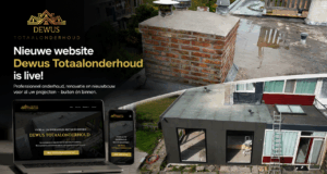Lees meer over het artikel Van bouwplaats naar online succes: de nieuwe website van Dewus Totaalonderhoud is live
